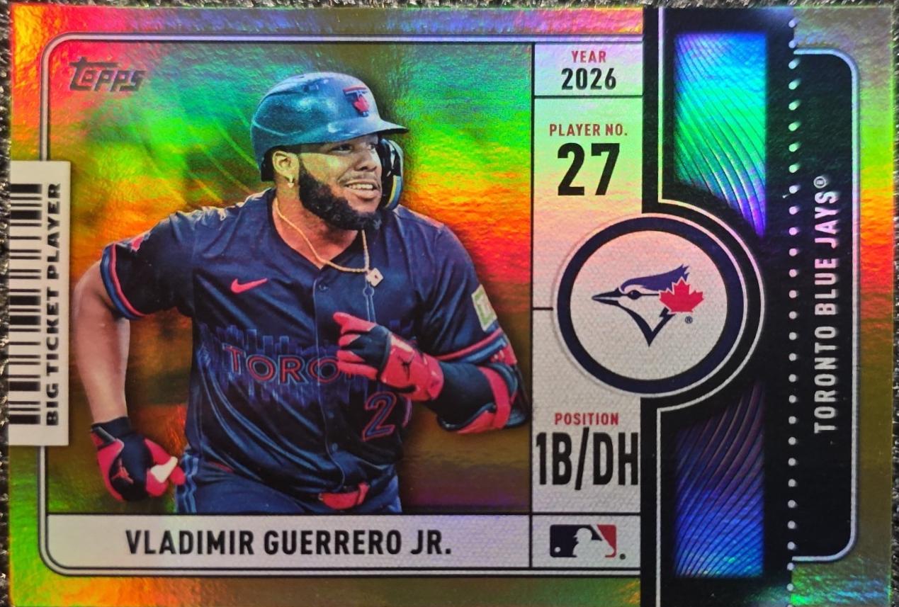 Vladimir Guerrero Jr. [Gold Foil] #BTP-17