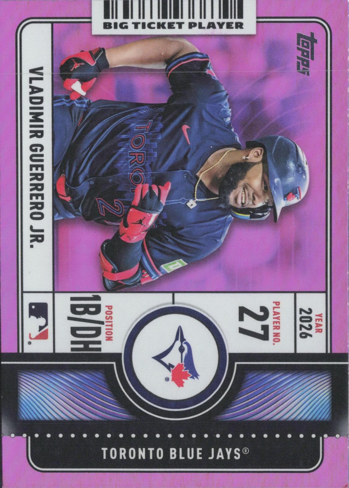 Vladimir Guerrero Jr. [Orange Foil] #BTP-17