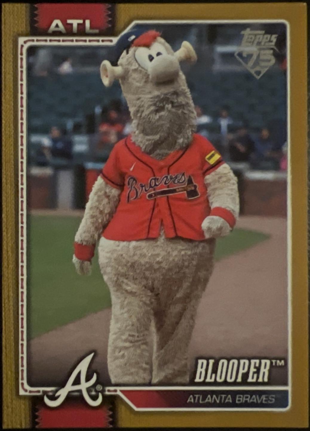 Blooper Atlanta Braves [Gold] #M-23
