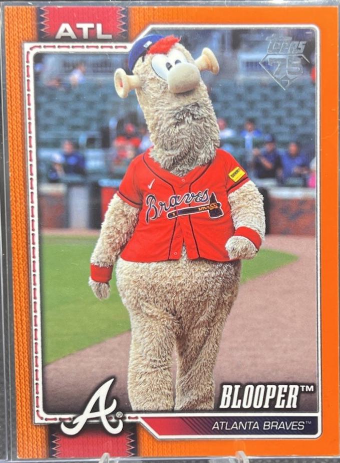 Blooper Atlanta Braves [Orange] #M-23