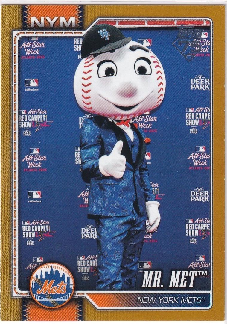 Mr. Met New York Mets [Gold] #M-11