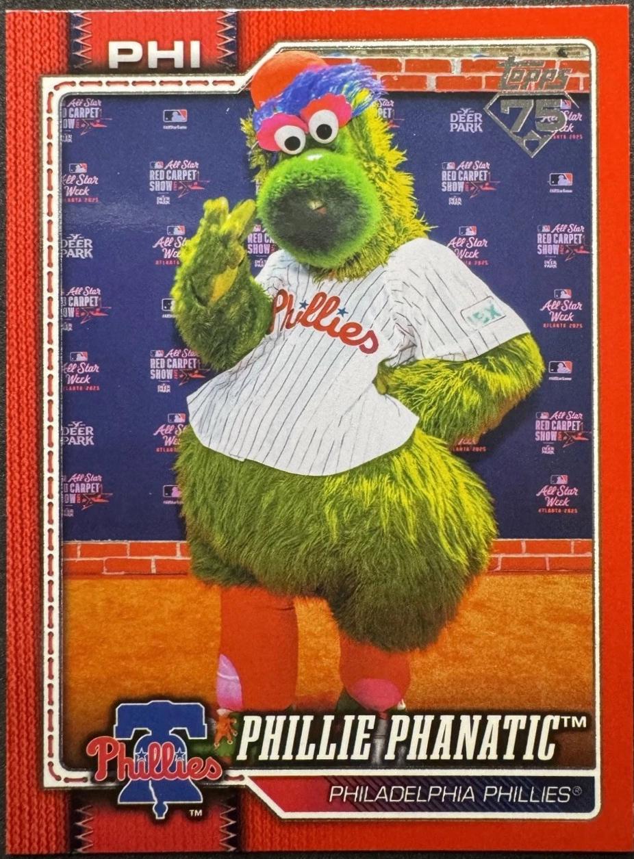 Phillie Phanatic Philadelphia Phillies [Red] #M-19