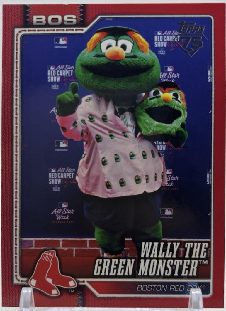 Wally the Green Monster Boston Red Sox [Red] #M-2