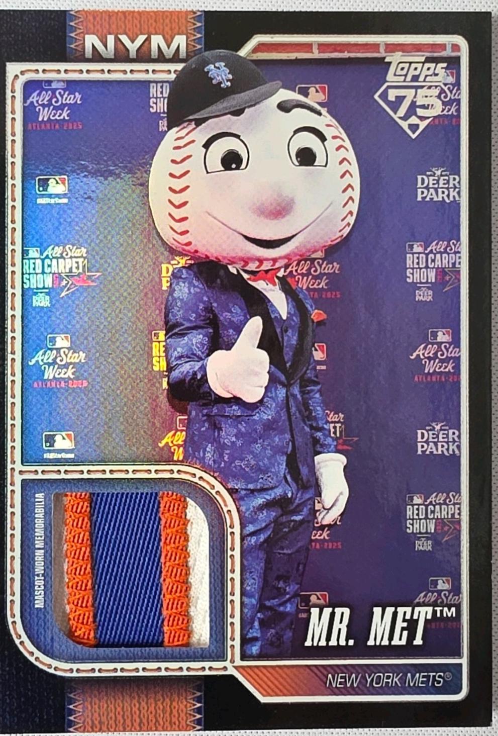 Mr. Met [Black] #MAS-MRM
