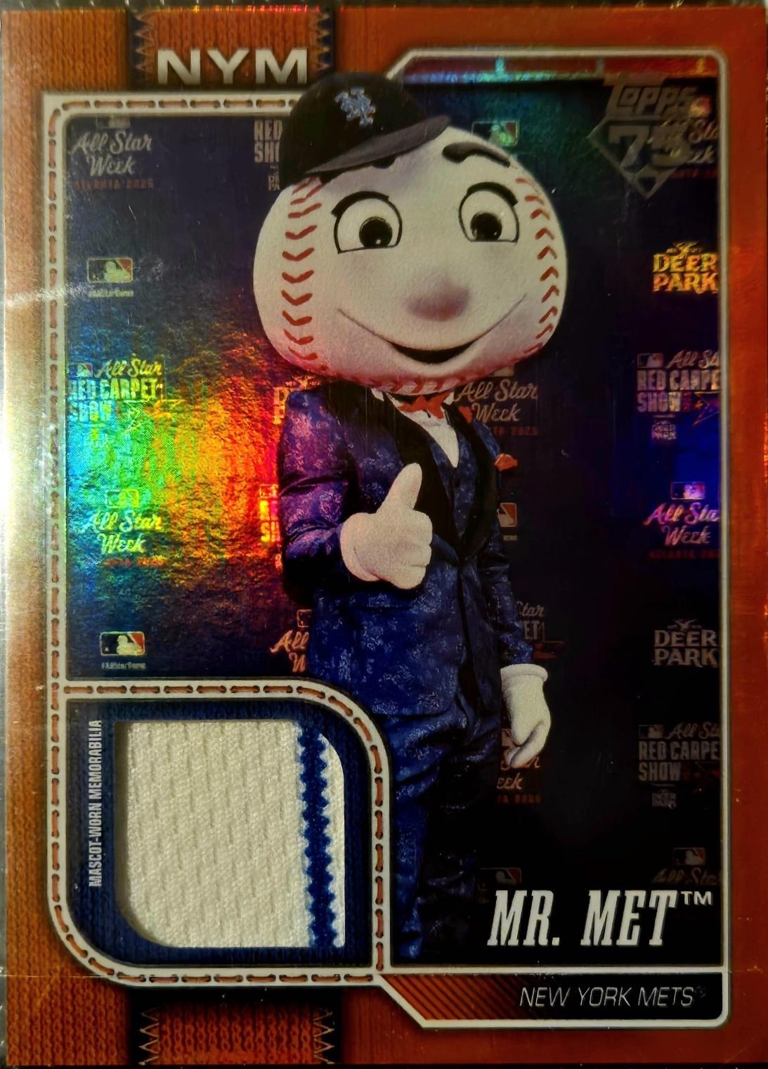 Mr. Met [Orange] #MAS-MRM