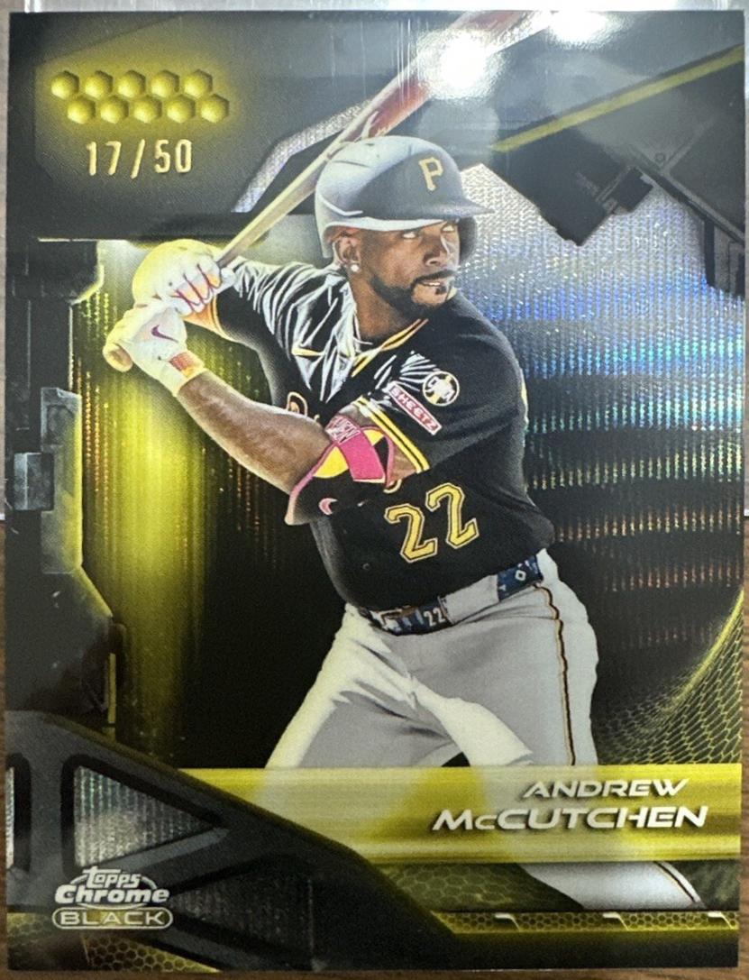 Andrew McCutchen [Gold Refractor] #CBA-AM