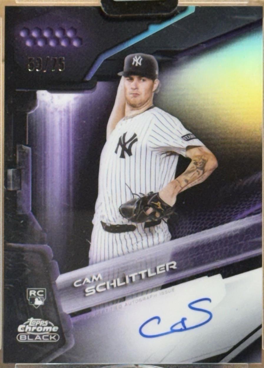 Cam Schlittler [Purple Refractor] #CBA-SC
