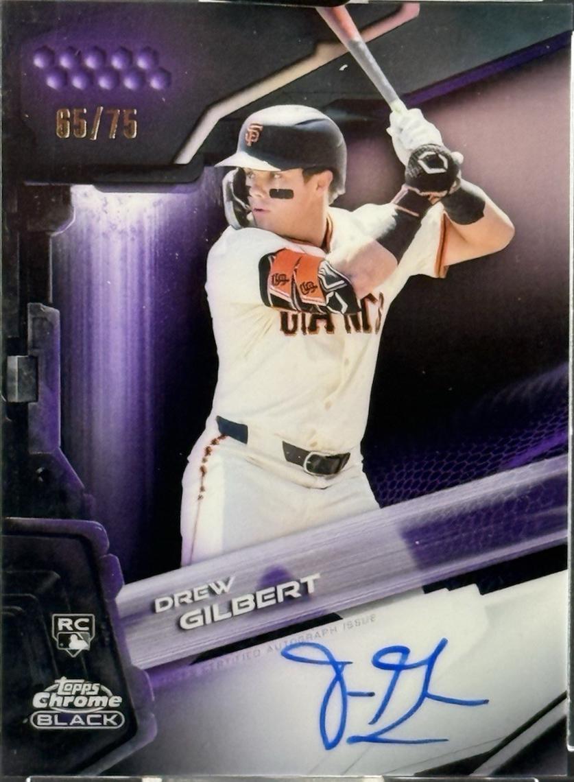 Drew Gilbert [Purple Refractor] #CBA-DGI