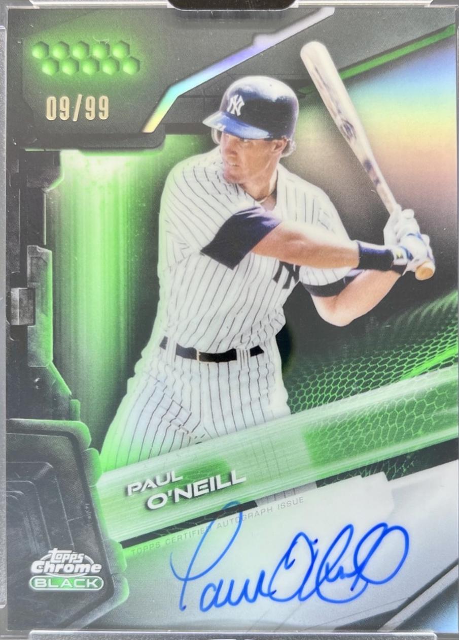 Paul O'Neill [Green Refractor] #CBA-PO