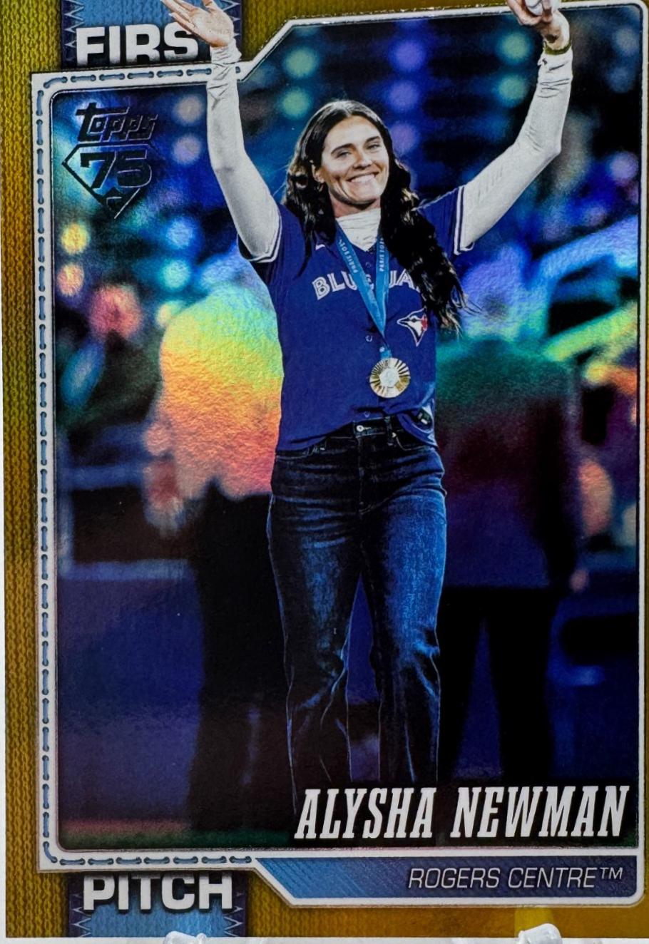 Alysha Newman [Gold Foil] #FP-8