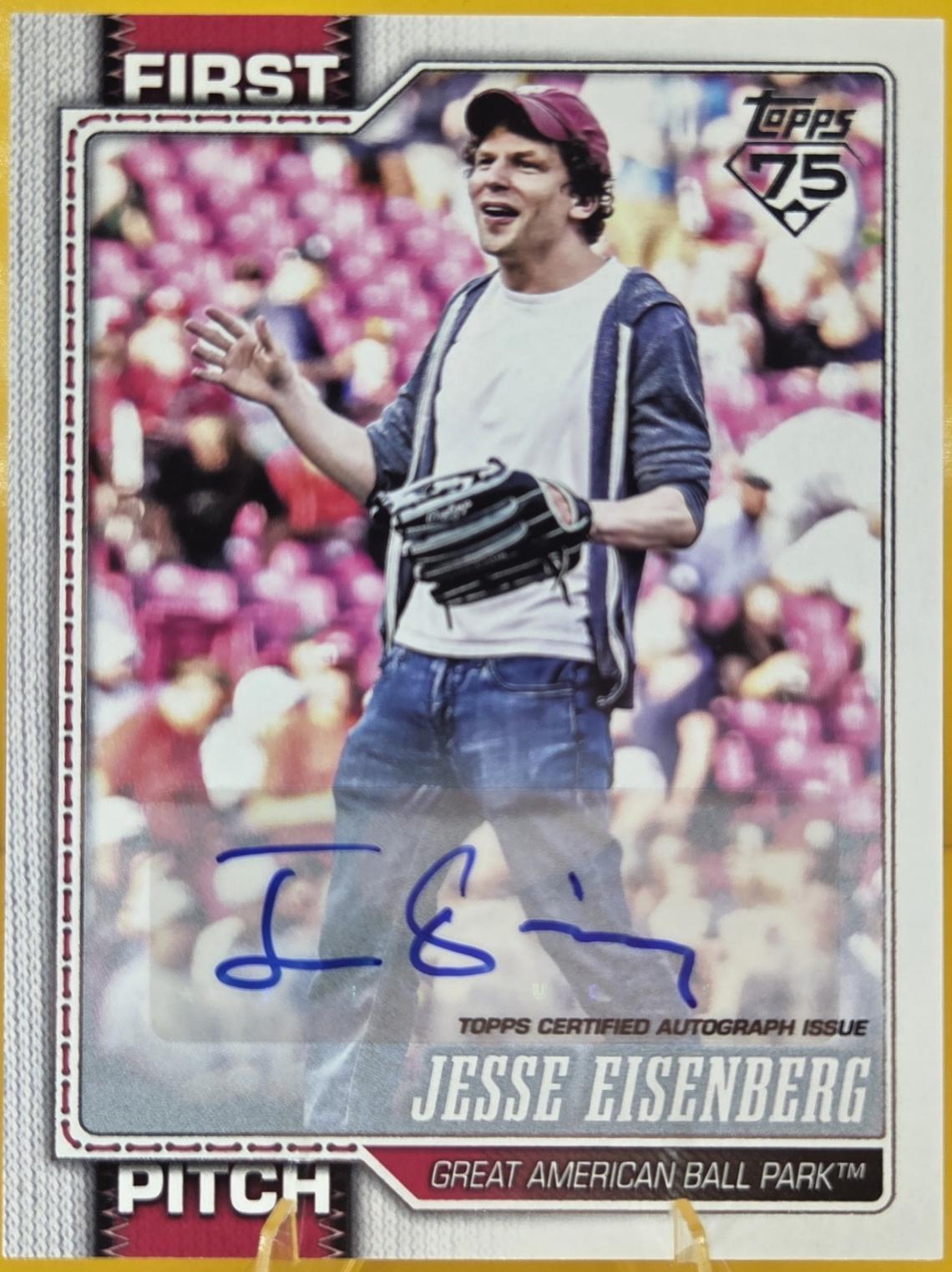 Jesse Eisenberg [Green Foil] #FP-5