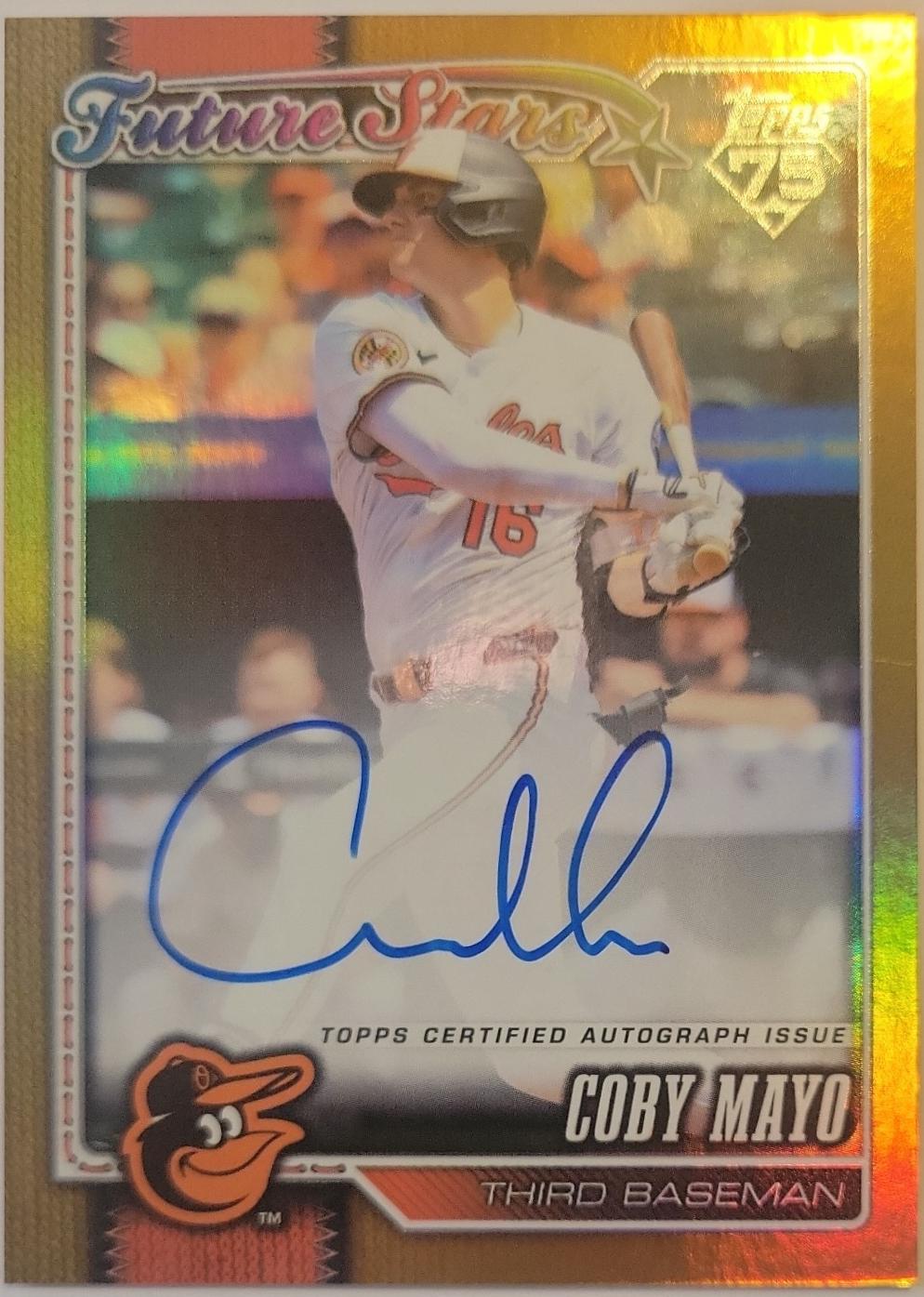 Coby Mayo [Gold Foil] #72