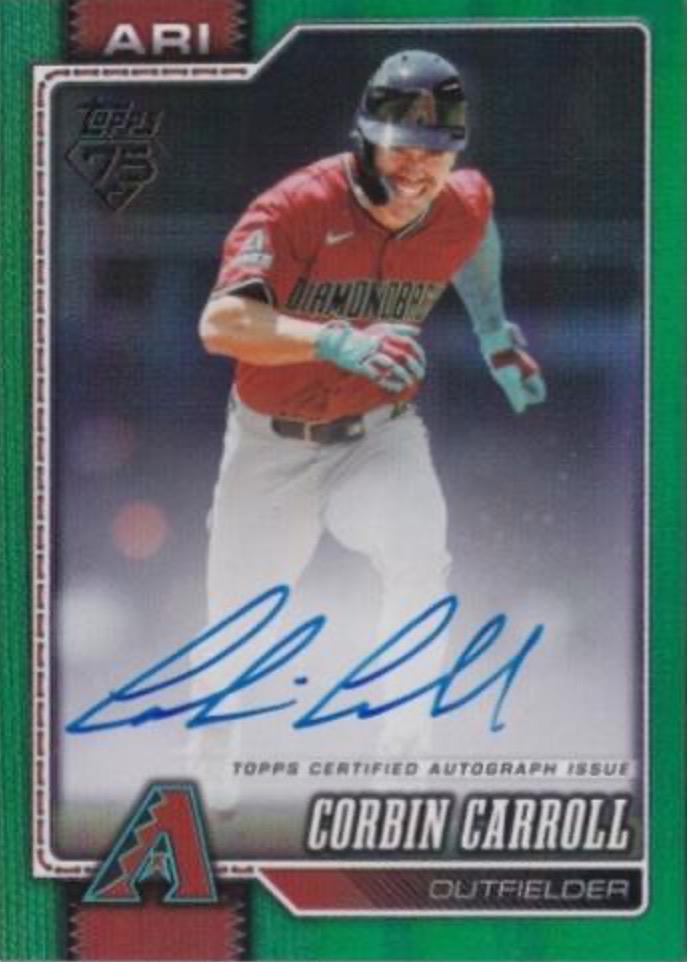 Corbin Carroll [Green Foil] #314