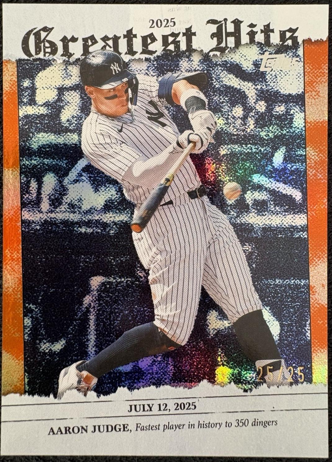 Aaron Judge [Orange Foil] #GH-2