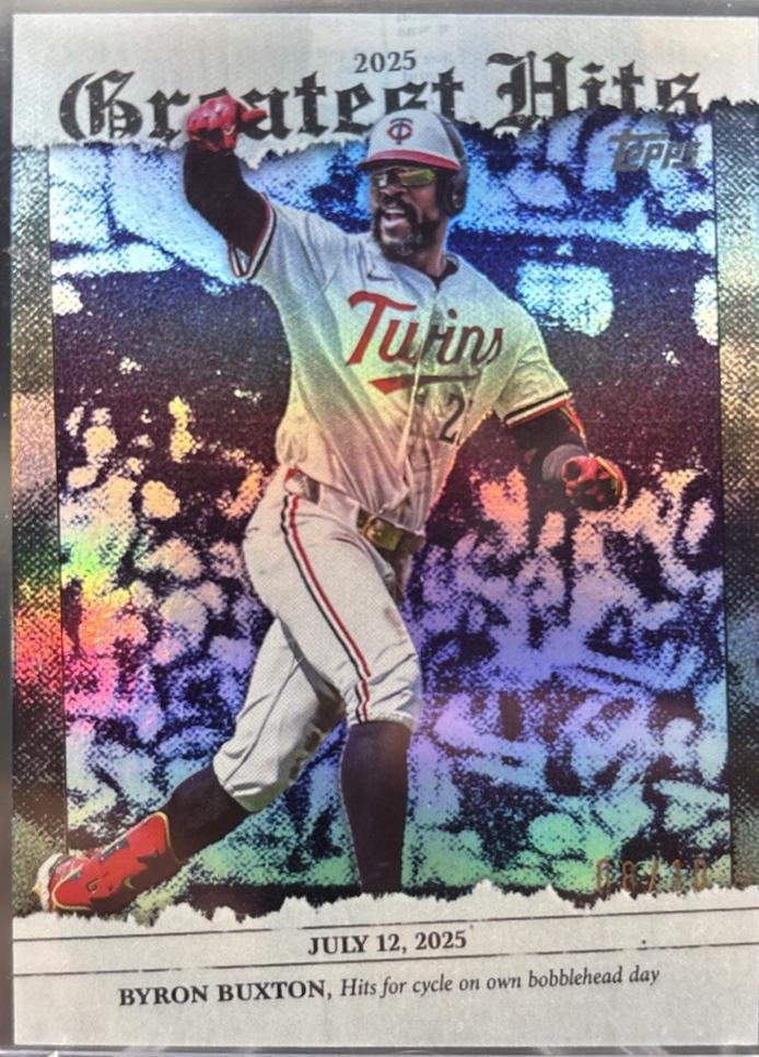 Byron Buxton [Black Foil] #GH-12