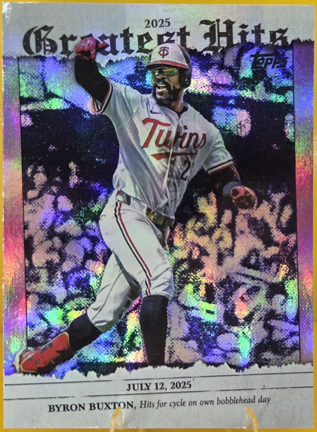 Byron Buxton [Pink Foil] #GH-12