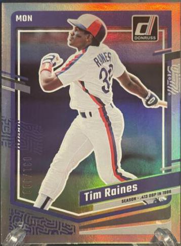 Tim Raines [Season Stat Line] #223