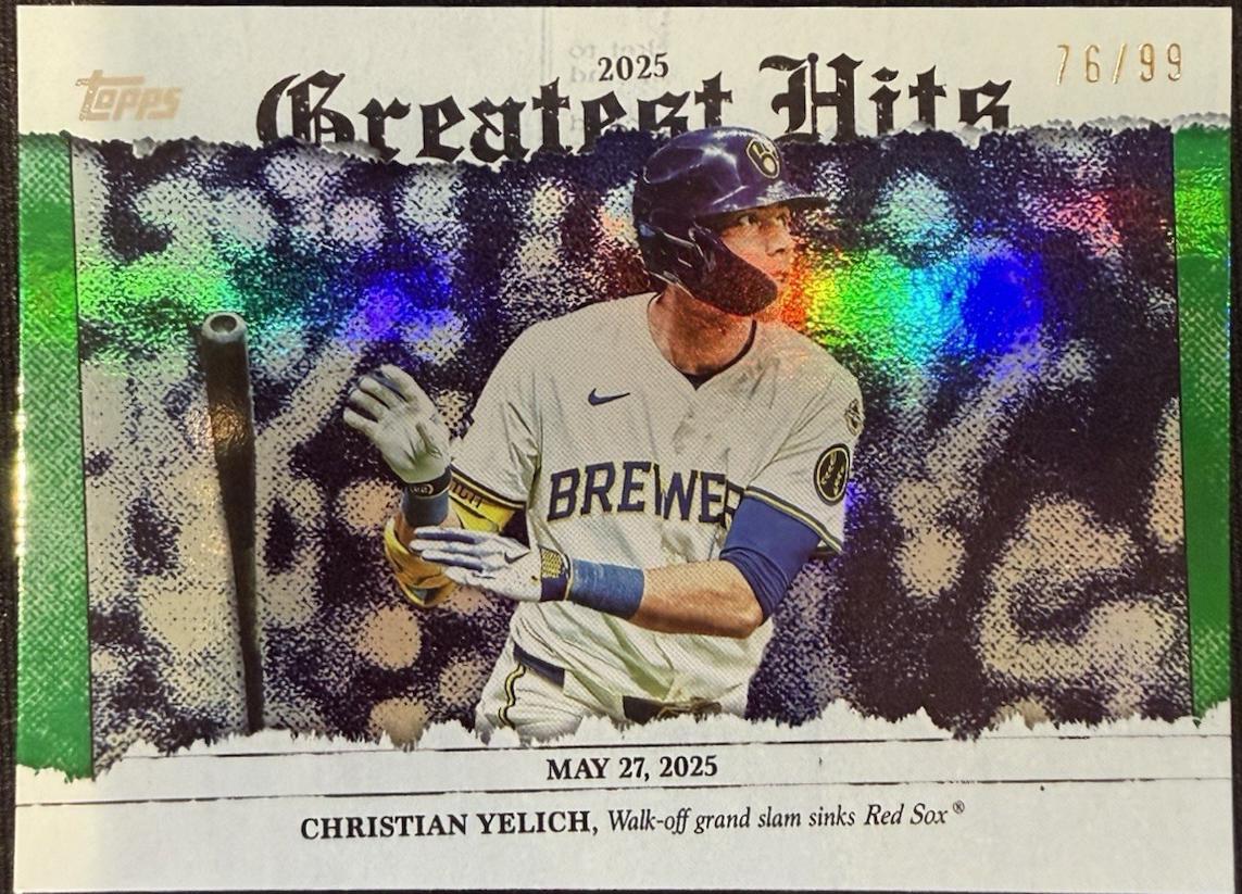 Christian Yelich [Green Foil] #GH-5