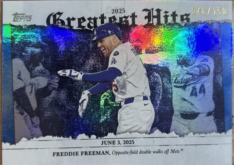 Freddie Freeman [Blue Foil] #GH-7