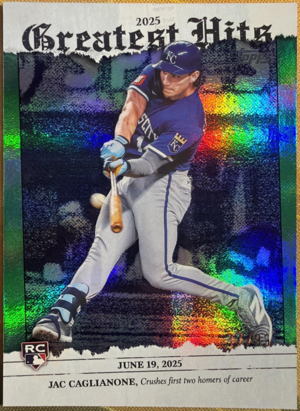 Jac Caglianone [Green Foil] #GH-25
