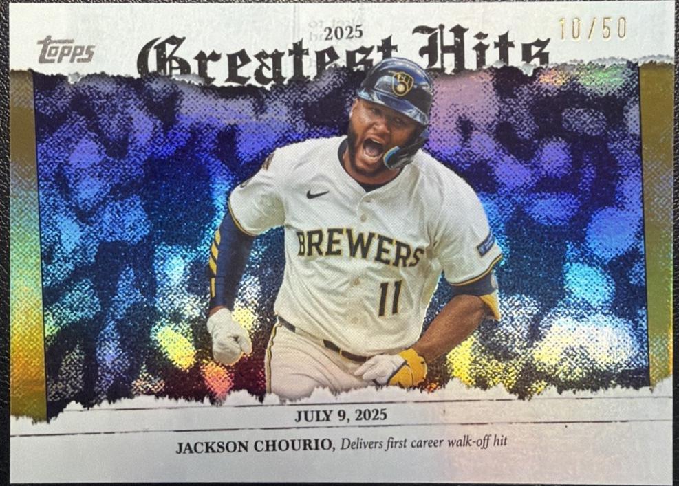 Jackson Chourio [Gold Foil] #GH-20