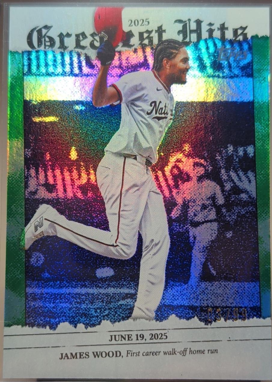 James Wood [Green Foil] #GH-4