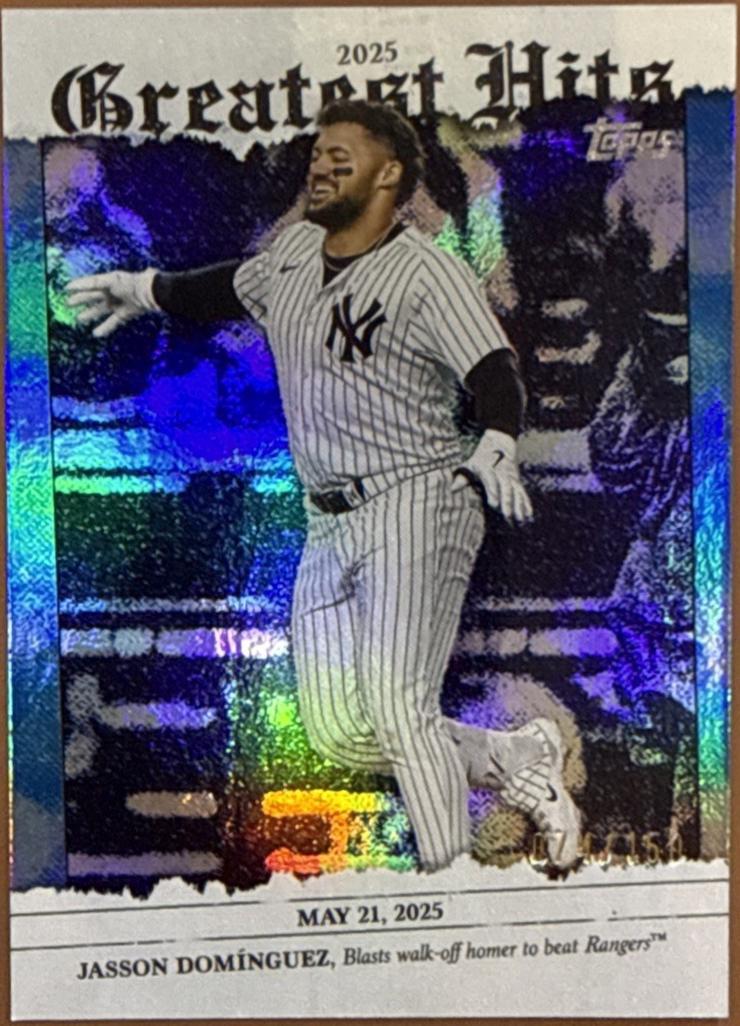 Jasson Dominguez [Blue Foil] #GH-6