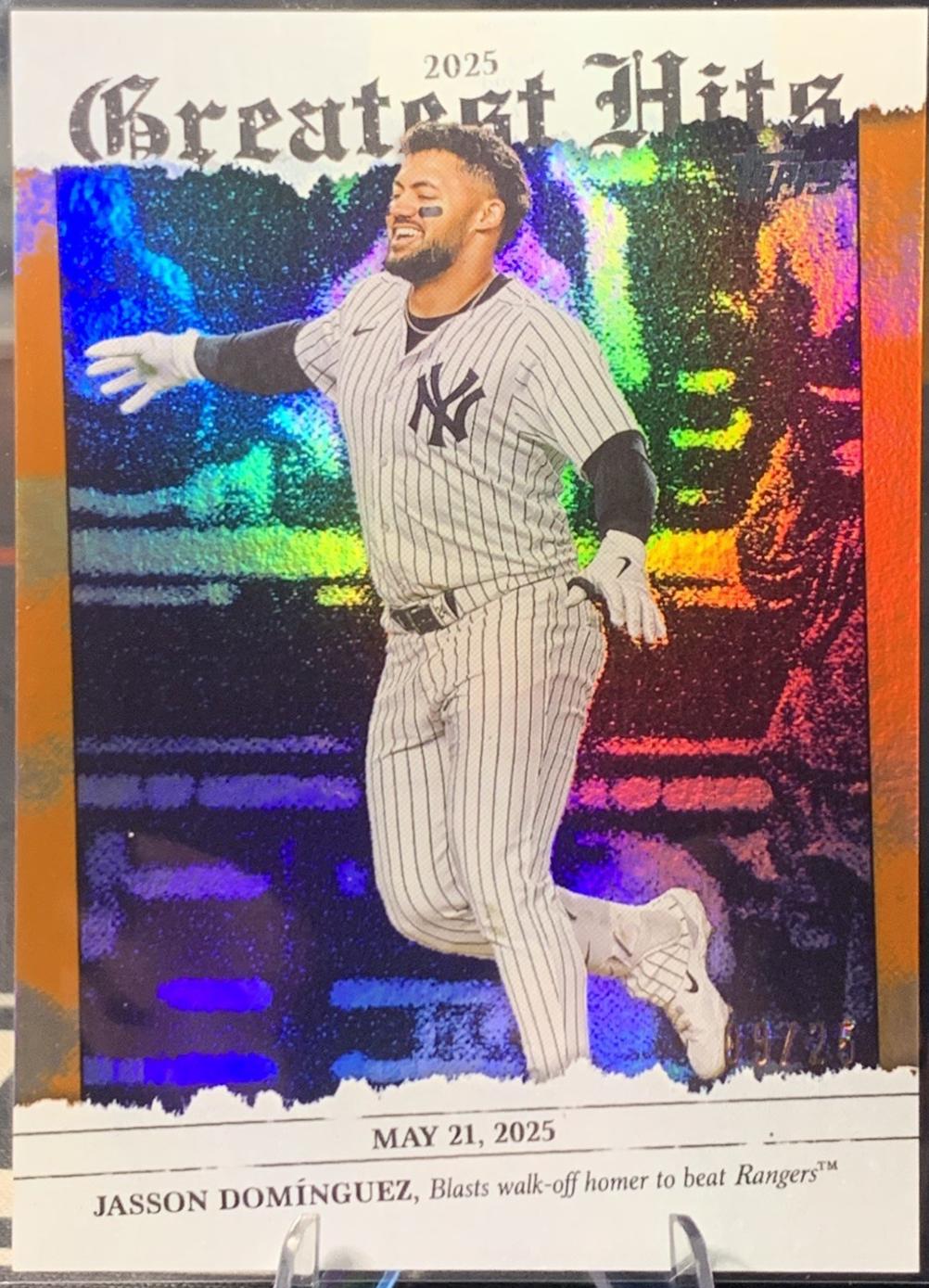Jasson Dominguez [Orange Foil] #GH-6