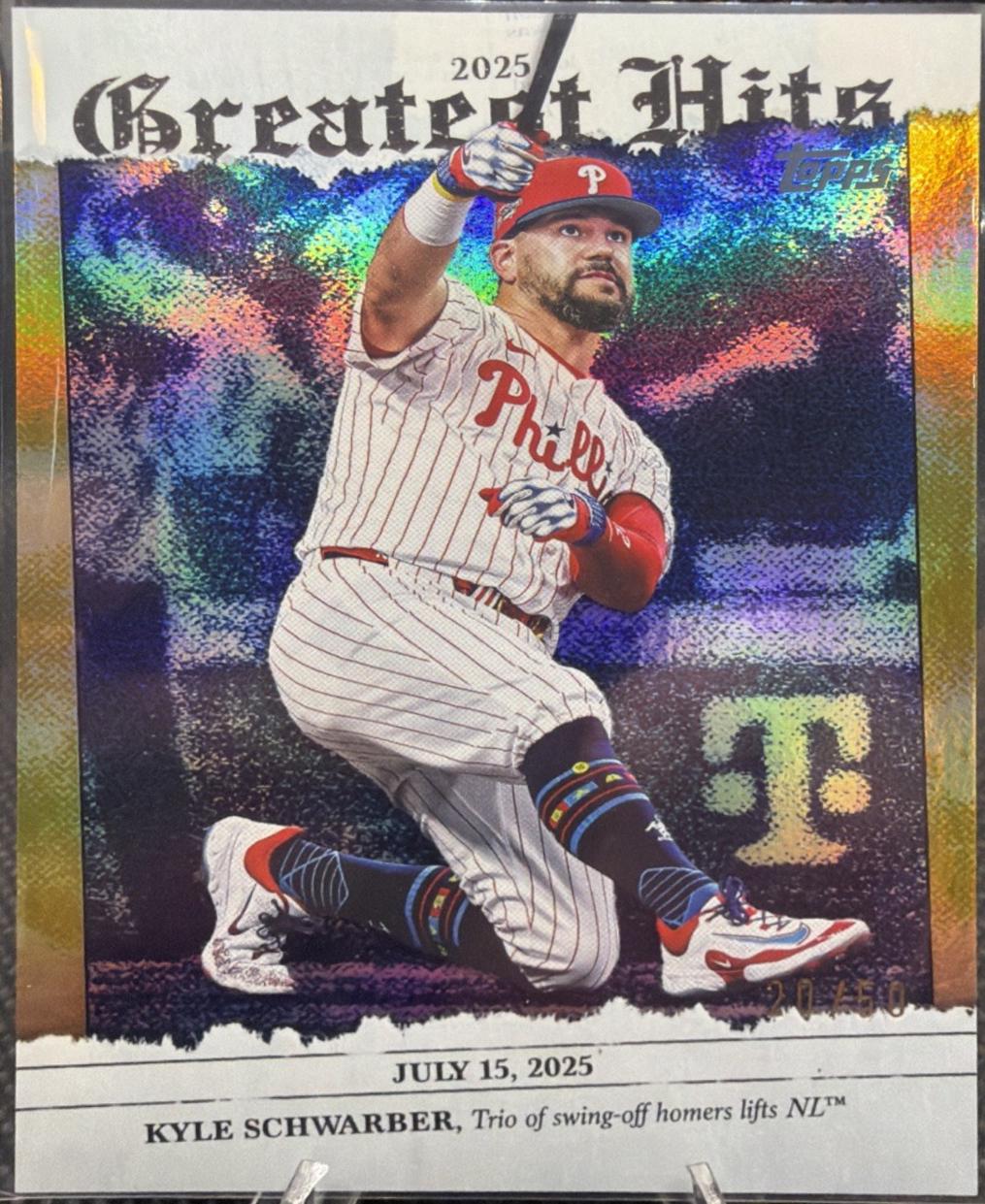 Kyle Schwarber [Gold Foil] #GH-16