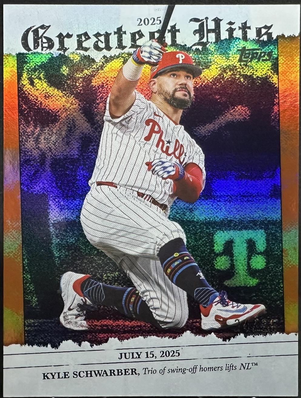 Kyle Schwarber [Orange Foil] #GH-16