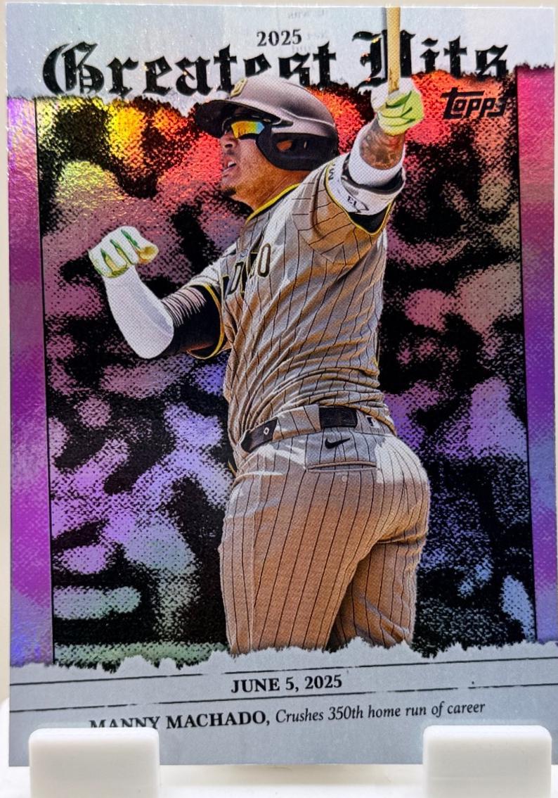 Manny Machado [Pink Foil] #GH-13