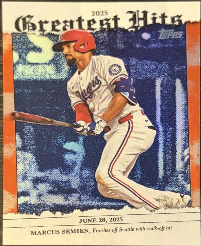 Marcus Semien [Orange Foil] #GH-22