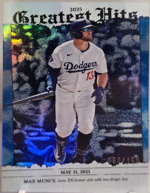 Max Muncy [Blue Foil] #GH-24