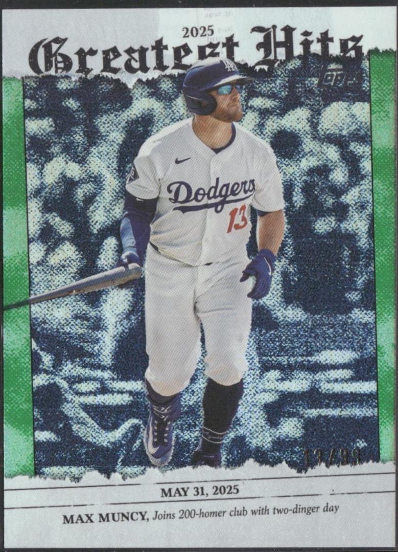 Max Muncy [Green Foil] #GH-24