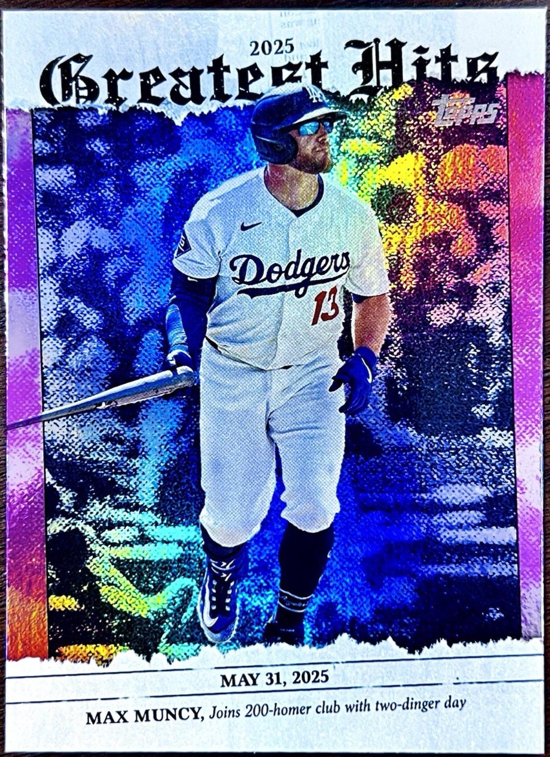 Max Muncy [Pink Foil] #GH-24