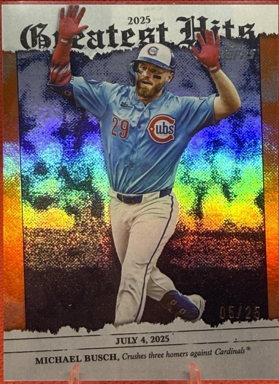 Michael Busch [Orange Foil] #GH-27