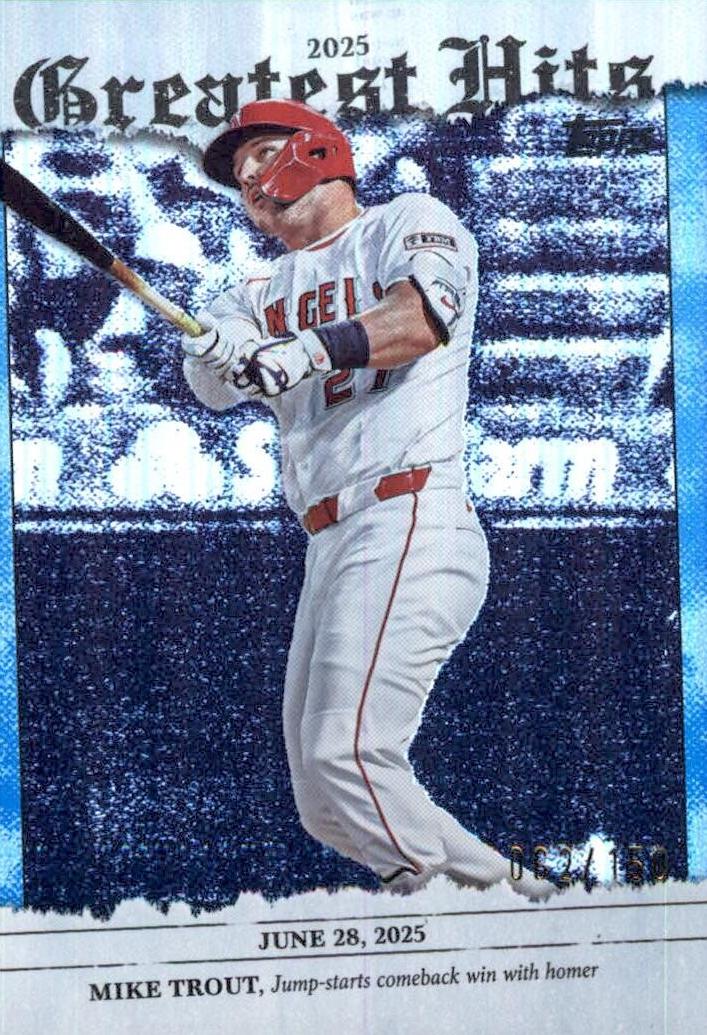 Mike Trout [Blue Foil] #GH-14