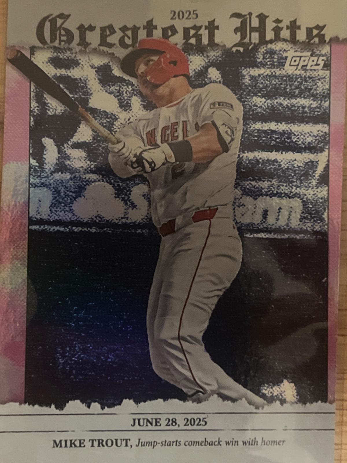 Mike Trout [Pink Foil] #GH-14