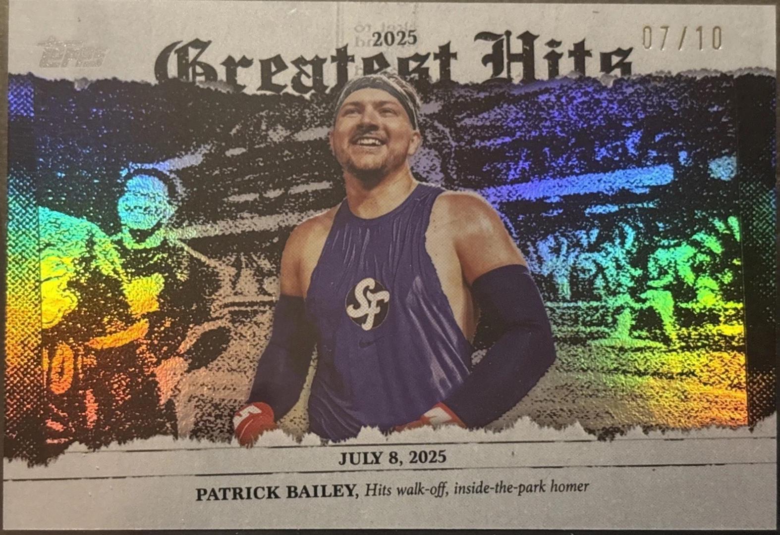 Patrick Bailey [Black Foil] #GH-21