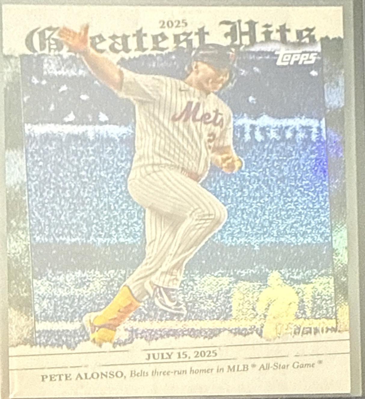 Pete Alonso [Black Foil] #GH-28