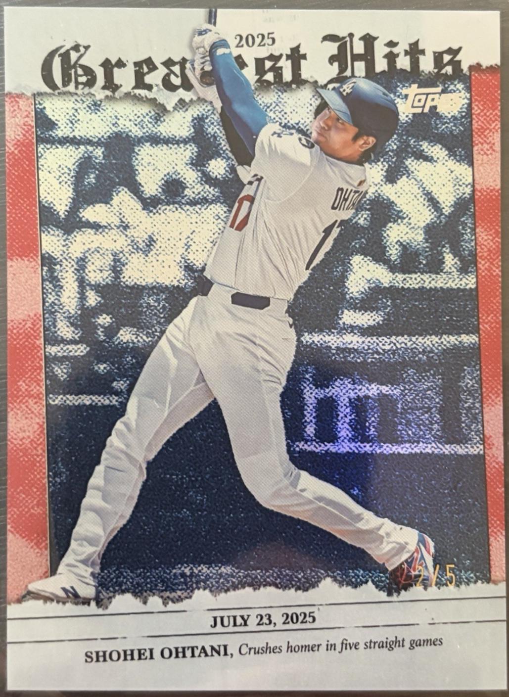 Shohei Ohtani [Red Foil] #GH-17