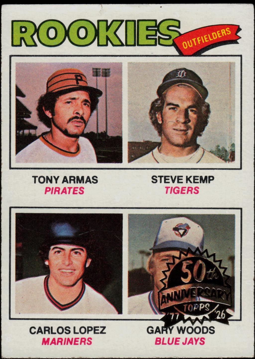 1977 Rookie Outfielders #492