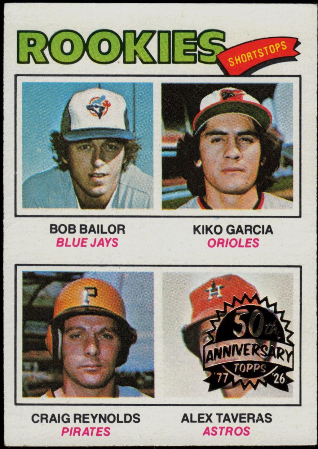 1977 Rookie Shortstops #474
