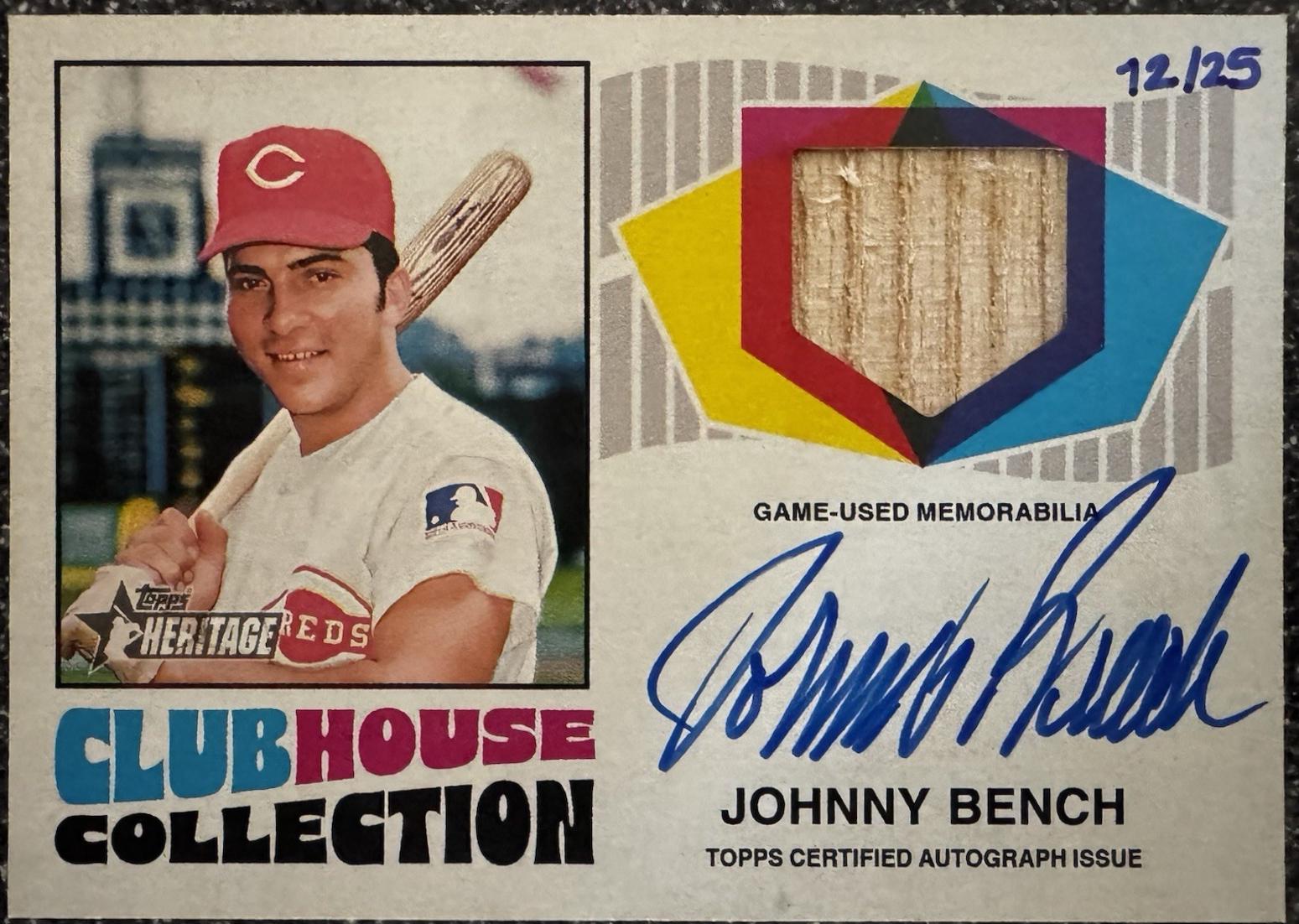 Johnny Bench #CCAR-JB