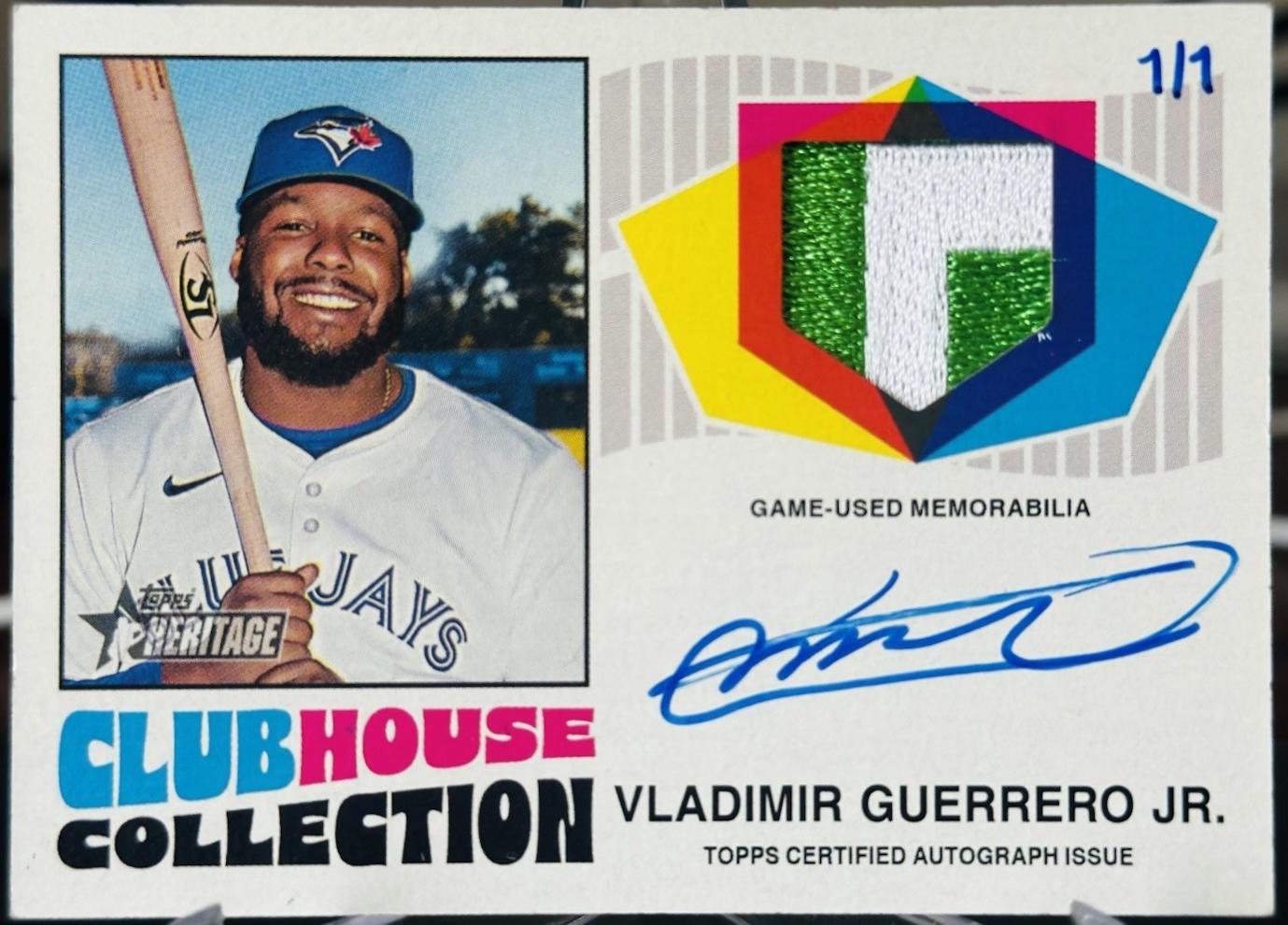 Vladimir Guerrero Jr. #CCAR-VGJ