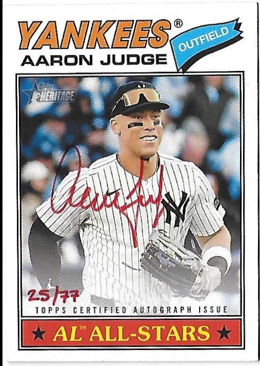 Aaron Judge #ROA-AJ