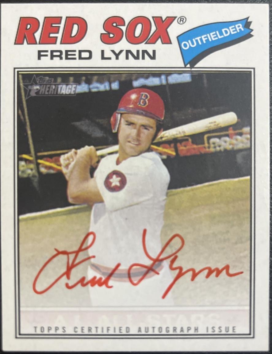 Fred Lynn [Red Ink] #77RO-FL