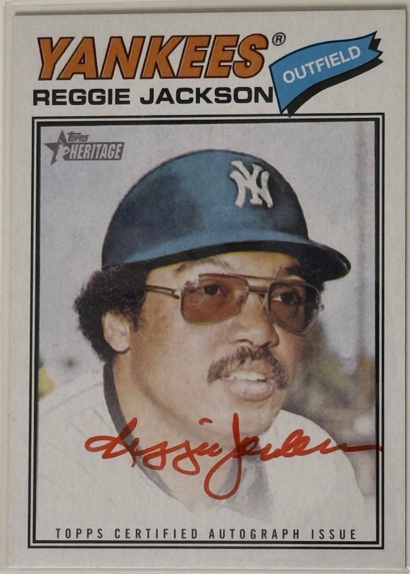Reggie Jackson [Red Ink] #77RO-RJ