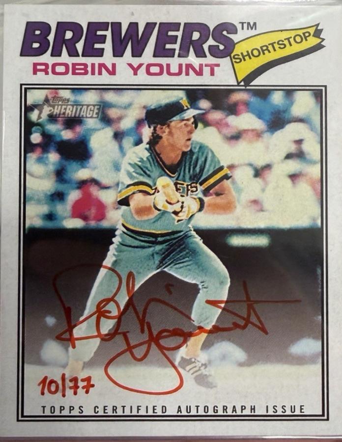 Robin Yount [Red Ink] #ROA-RY
