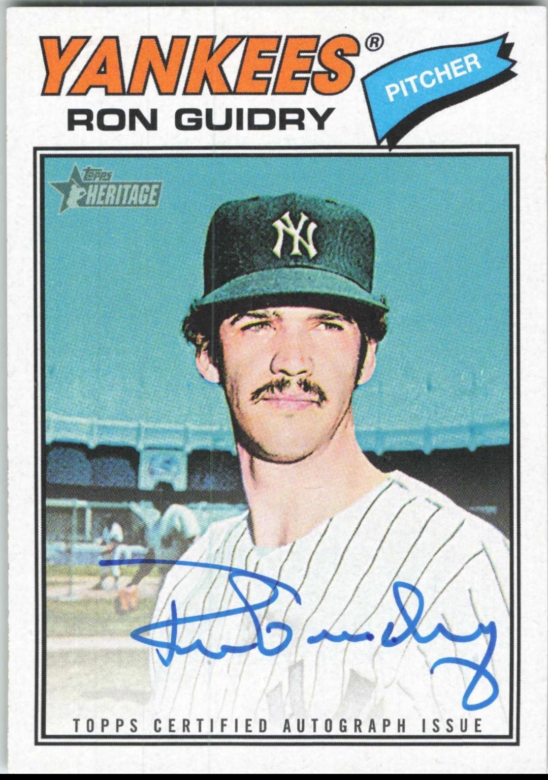 Ron Guidry #ROA-RG
